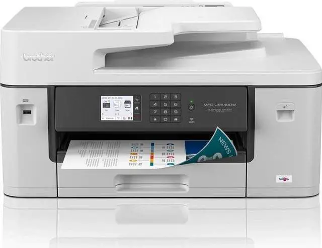 Alt view image 3 of 10 - Brother MFC-J6540DW Business Color All-in-One Inkjet Printer