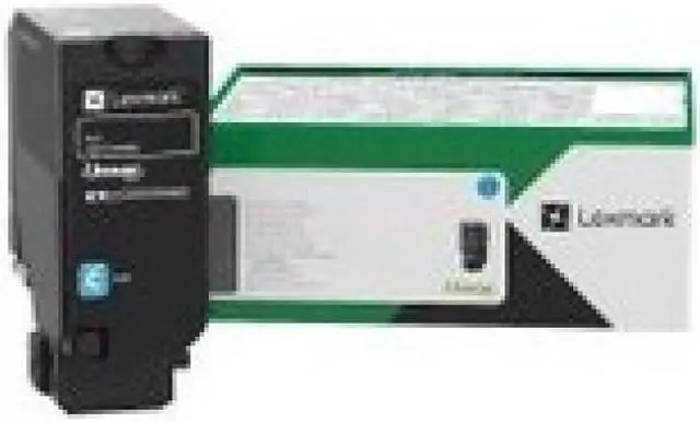 Alt view image 3 of 5 - Lexmark 735 Original Laser Toner Cartridge Cyan Pack 71C10C0