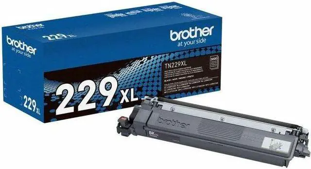 Alt view image 2 of 16 - Brother Genuine TN229XLBK High-yield Black Toner Cartridge