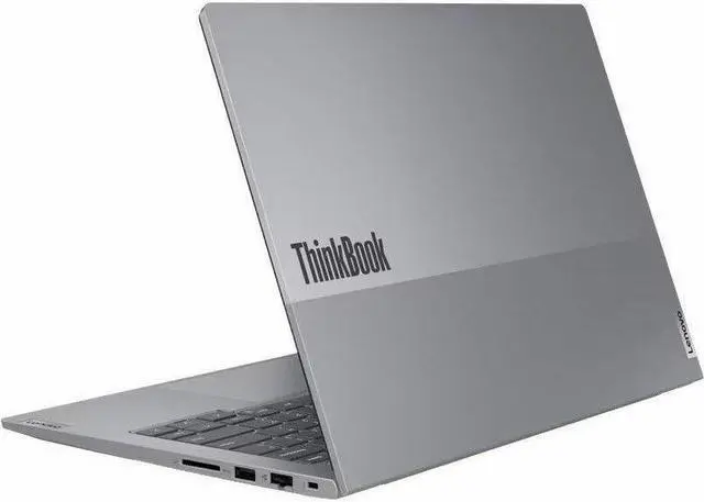 Alt view image 4 of 11 - Lenovo ThinkBook 14 G6 IRL 21KG000AUS 14" Touchscreen Notebook - WUXGA - 1920 x 1200 - Intel Core i5 13th Gen i5-1335U Deca-core (10 Core) 1.30 GHz - 16 GB Total RAM - 512 GB SSD - Arctic Gray -