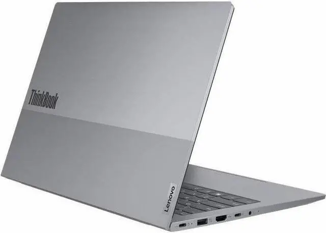 Alt view image 5 of 11 - Lenovo ThinkBook 14 G6 IRL 21KG000AUS 14" Touchscreen Notebook - WUXGA - 1920 x 1200 - Intel Core i5 13th Gen i5-1335U Deca-core (10 Core) 1.30 GHz - 16 GB Total RAM - 512 GB SSD - Arctic Gray -