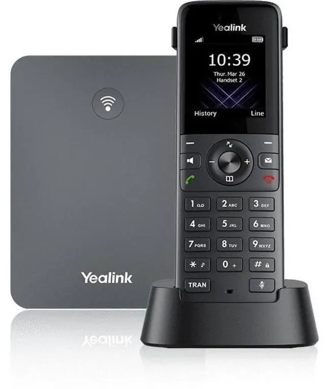 Alt view image 10 of 18 - yealink w73h - ip dect add-on phone w73h