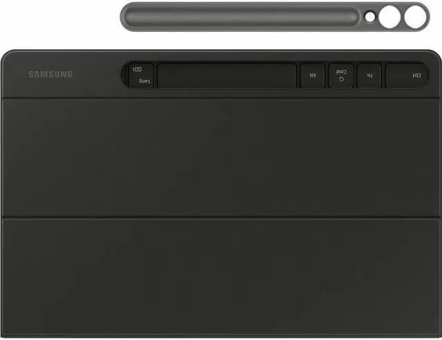 Alt view image 5 of 9 - Samsung Galaxy Tab S9+ Book Cover Keyboard Slim EF-DX810UBEGUJ (Black)