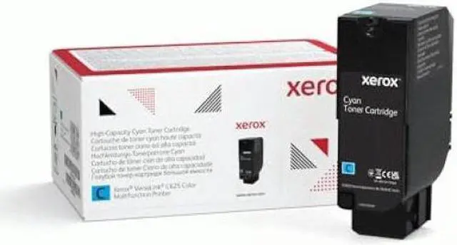 Alt view image 4 of 4 - Xerox Genuine High Capacity Toner Cartridge For The VersaLink C625 Cyan (Use & Return)