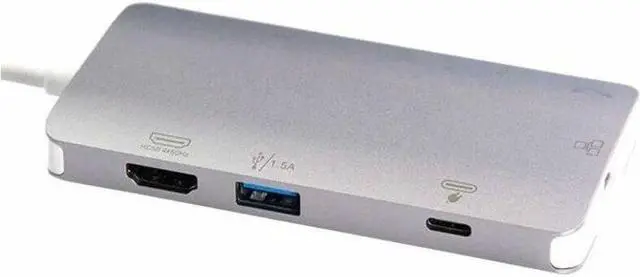 Alt view image 4 of 10 - SMK-Link VP6920-2 USB-C Multi-Port Docking Station VP69202