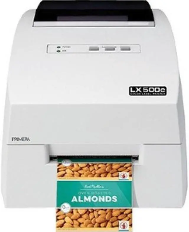Alt view image 6 of 7 - Primera 074275 LX500c 4.25" Color Inkjet Label Printer, 4800 dpi, Cutter - White