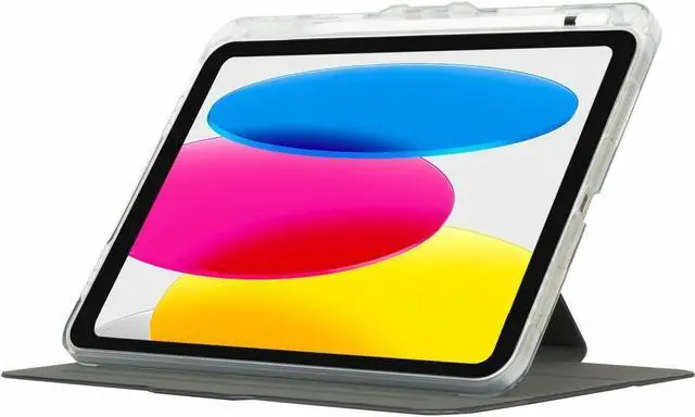 Alt view image 6 of 7 - Targus VersaVu THD936GL Carrying Case Folio for 10.9" Apple iPad 10th Gen Clear