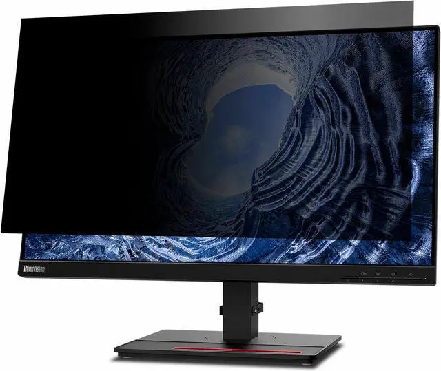 Alt view image 3 of 4 - Targus 4Vu Privacy Screen for 23.8" Edge to Edge Infinity Monitors (16:9) Clear - For 23.8" Widescreen LCD Monitor - 16:9 - Glare Resistant