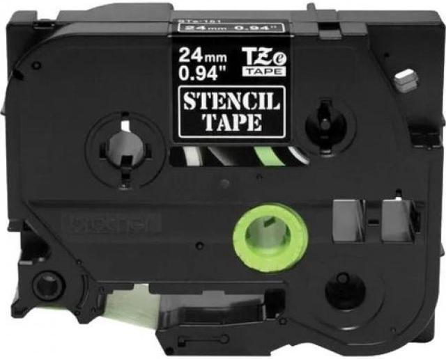 Alt view image 2 of 2 - Brother STE151 9.8ft Long, 24mm (0.94") Wide Stencil tape for P-Touch