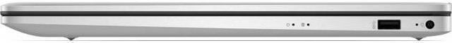 Alt view image 4 of 7 - HP Laptop 17.3" Touchscreen HD+ Intel Core i3-1215U 8GB DDR4 RAM 256GB SSD Intel UHD Graphic Natural Silver - 17.3" diagonal HD+ 1600x900 Touchscreen Display - 8GB DDR4 RAM - 256GB SSD - Int
