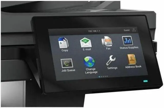Alt view image 4 of 7 - Lexmark MX532adwe MFP Mono Laser Printer (46 ppm) (1200 x 1200) (2 GB) (1.2GHz)