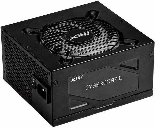 Alt view image 5 of 11 - XPG Cybercore II 1000W PCIE 5 & ATX 3.0 Power Supply - Full Modular - 80 Plus and Cybenetics Platinum Certified - 100% Japanese 105°C Capacitors -(CYBERCOREII1000P-BKCUS)