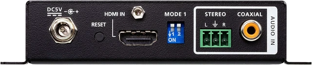 Alt view image 2 of 5 - ATEN True 4K HDMI Repeater with Audio Embedder and De-Embedder VC882