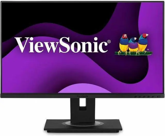 Alt view image 8 of 20 - ViewSonic VG245 24 Inch IPS 1080p Monitor Designed for Surface with advanced ergonomics, 60W USB C, HDMI and DisplayPort inputs for Home and Office