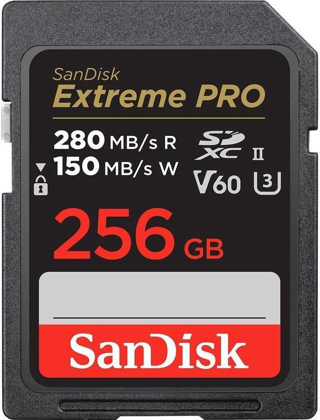 Alt view image 8 of 20 - SanDisk 256GB Extreme PRO SDXC Memory Card - (SDSDXEP-256G-GN4IN)