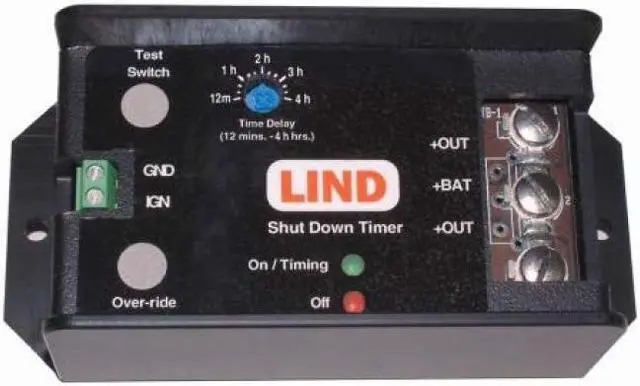 Alt view image 4 of 5 - Lind Electronics Protective Battery Timer Designed To Eliminate Battery Failure
