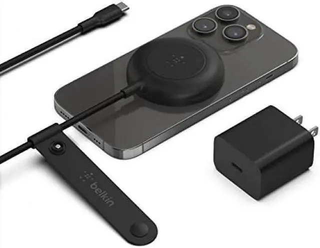 Alt view image 8 of 11 - Belkin BOOST CHARGE 7.5 Watts Magnetic Wireless Charger f