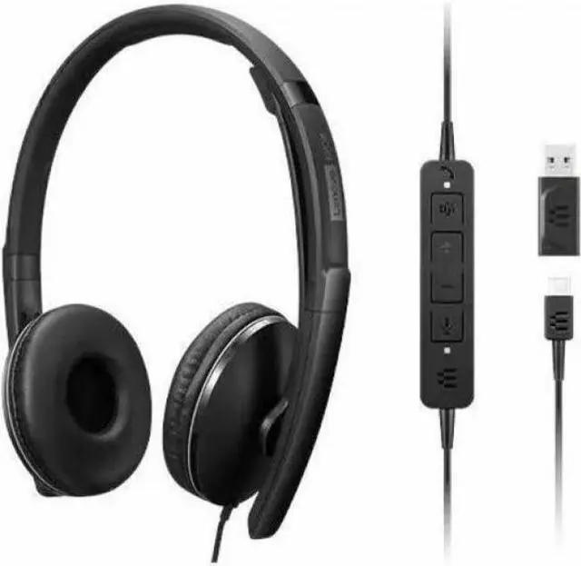 Alt view image 10 of 20 - Lenovo Wired ANC Headset Gen 2 (Teams)