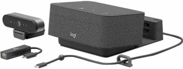 Alt view image 2 of 8 - Logitech Logi DOCK Focus Room Kit - 991-000458