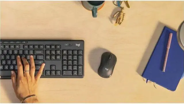 Alt view image 5 of 7 - Logitech M240 Mouse - Optical - Wireless - 32.81 ft - Bluetooth - Graphite - USB Type A - 4000 dpi - Scroll Wheel - 3 Button(s) - Symmetrical - 1 x AA Battery Supported