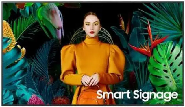 Alt view image 2 of 6 - Samsung QM43C QMC Series - 43" Class (42.5" viewable) LED-backlit LCD display - 4K - for digital signage