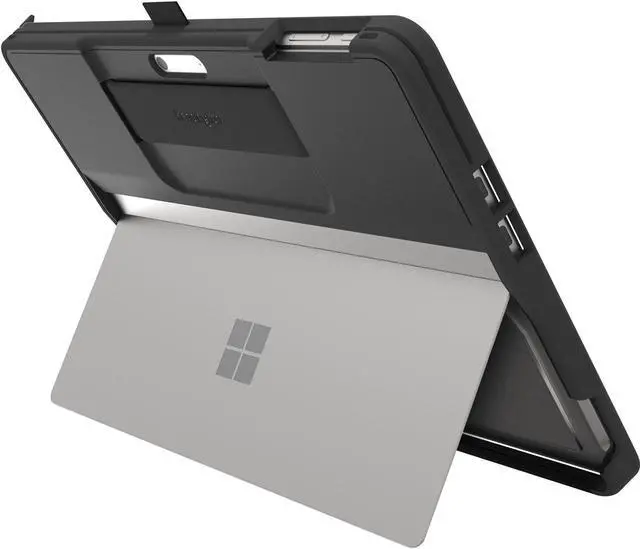 Alt view image 7 of 16 - Kensington BlackBelt K97621WW Rugged Carrying Case Microsoft Surface Pro 9 Tablet - Platinum