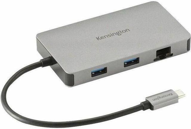 Kensington USB-C Triple Video Docking Station - for Notebook/Monitor - USB Type C - 3 Displays Supported - 4K, Full HD - 3840 x 2160, 1920 x 1080 - USB Type-C - Black - Wired - Windows 10 - 85W Kensington USB-C Triple Video Docking Station - for Notebook/Monitor - USB Type C - 3 Displays Supported - 4K, Full HD - 3840 x 2160, 1920 x 1080 - USB Type-C - Black - Wired - Windows 10 - 85W