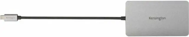 Alt view image 6 of 10 - Kensington UH1450P USB-C Mobile Dock - for Notebook/Desktop PC/Smartphone/Monitor/Keyboard/Mouse - USB Type C - 2 Displays Supported - 4K @ 60Hz - 3840 x 2160 - 4 x USB Ports - 2 x USB Type-A Ports -