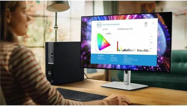 Alt view image 2 of 20 - Dell UltraSharp U2724D 27" Class WQHD LED Monitor - 16:9 - Platinum Silver - 27" Viewable - In-plane Switching (IPS) Black Technology - Edge LED Backlight - 2560 x 1440 - 1.07 Billion Colors