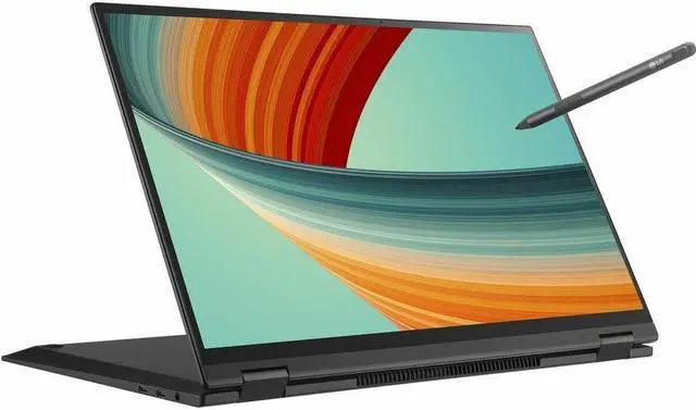 Alt view image 3 of 9 - LG gram 16T90R-K.APB7U1 16" Touchscreen Convertible 2 in 1 Notebook - WQXGA - 2560 x 1600 - Intel Core i7 13th Gen i7-1360P Dodeca-core (12 Core) 2.20 GHz - Intel Evo Platform - 16 GB Total RAM -
