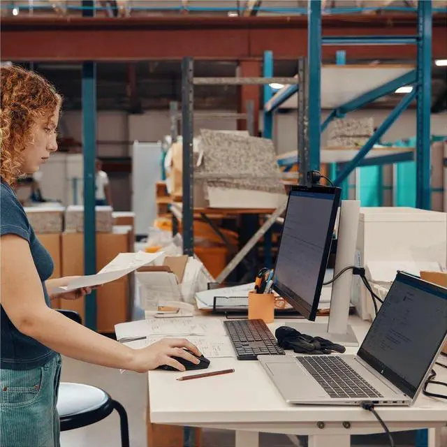 Alt view image 6 of 9 - HP ProBook 450 G10 15.6" Notebook - Full HD - 1920 x 1080 - Intel Core i5 13th Gen i5-1334U Deca-core (10 Core) 1.30 GHz - 8 GB Total RAM - 256 GB SSD - Pike Silver Plastic - Intel Chip - Windows