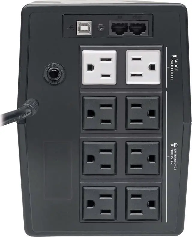 Alt view image 10 of 20 - Tripp Lite OMNIVS800LCD 800VA Tower UPS