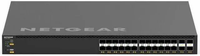 Alt view image 3 of 9 - NETGEAR 24xSFP+ and 4xSFP28 25G Managed Switch | XSM4328FV