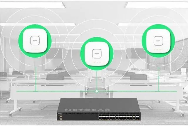 Alt view image 7 of 9 - NETGEAR 24xSFP+ and 4xSFP28 25G Managed Switch | XSM4328FV