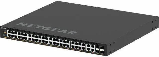 Alt view image 4 of 9 - NETGEAR AV Line M4350-44M4X4V Ethernet Switch, 48 Ports - Manageable - 25 Gigabit Ethernet - 25GBase-X, 10GBase-T - 3 Layer Supported - Modular