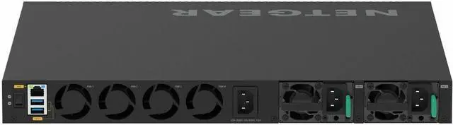 Alt view image 7 of 9 - NETGEAR AV Line M4350-44M4X4V Ethernet Switch, 48 Ports - Manageable - 25 Gigabit Ethernet - 25GBase-X, 10GBase-T - 3 Layer Supported - Modular
