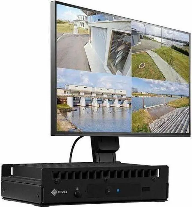 Alt view image 3 of 13 - EIZO IP Decoding Box - Functions: Video Decoding, Video Streaming - 3840 x 2160 - 60 fps - 4K - H.264, H.265, MJPEG, MPEG-2 TS - Network (RJ-45) - USB