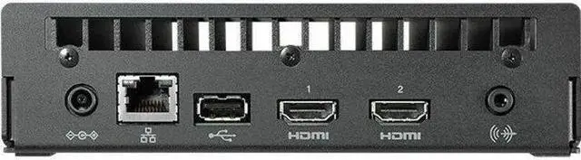 Alt view image 4 of 13 - EIZO IP Decoding Box - Functions: Video Decoding, Video Streaming - 3840 x 2160 - 60 fps - 4K - H.264, H.265, MJPEG, MPEG-2 TS - Network (RJ-45) - USB