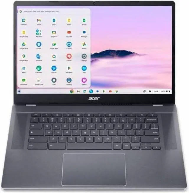 Alt view image 5 of 9 - Acer Chromebook Plus 515 Laptop ? 15.6" Full HD - Intel i3-1215U ? 8GB LPDDR5X ? 128GB UFS ? WiFi 6E ? Chrome OS