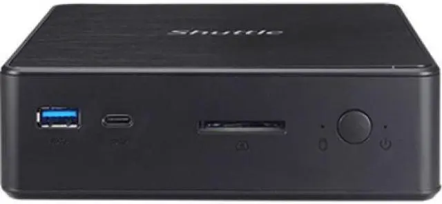 Alt view image 6 of 11 - Shuttle XPC nano NC10U3 Barebone System - Mini PC - Intel Core i3 8th Gen i3-8145U