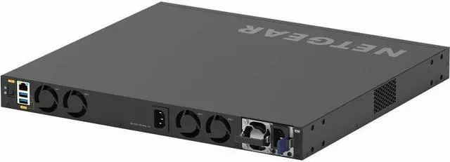 Alt view image 7 of 9 - NETGEAR 24x10G/Multi-Gig PoE+ (576W base, up to 720W) and 4xSFP28 25G | XSM4328CV