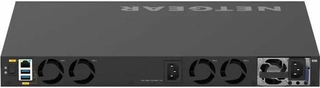 Alt view image 8 of 9 - NETGEAR 24x10G/Multi-Gig PoE+ (576W base, up to 720W) and 4xSFP28 25G | XSM4328CV