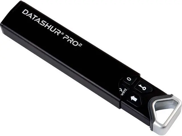 Alt view image 20 of 20 - iStorage datAshur PRO² 512GB Secure flash drive - FIPS 140-2 Level 3 Certified - Password protected, dust and water resistant, portable, military grade hardware encryption. USB 3.2 IS-FL-DP2-256-512