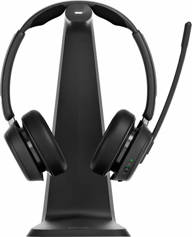 Alt view image 5 of 12 - Epos IMPACT 1061T Double Sided Over- head Bluetooth Headset (1001173)