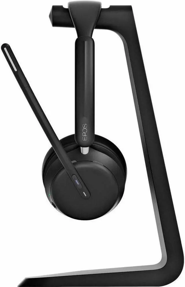 Alt view image 9 of 12 - Epos IMPACT 1061T Double Sided Over- head Bluetooth Headset (1001173)