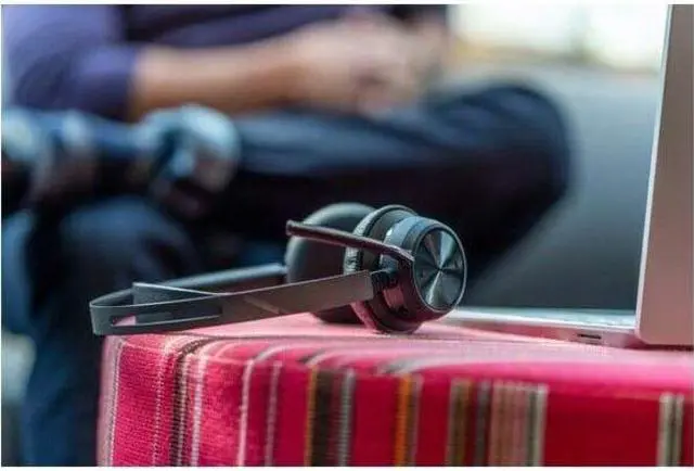 Alt view image 4 of 10 - Poly Voyager Focus 2 Microsoft Teams Certified USB-C Headset - Siri, Google Assistant - Stereo - USB Type C, Micro USB - Wired/Wireless - Bluetooth - 164 ft - 20 Hz - 20 kHz - On-ear, Over-the-head -