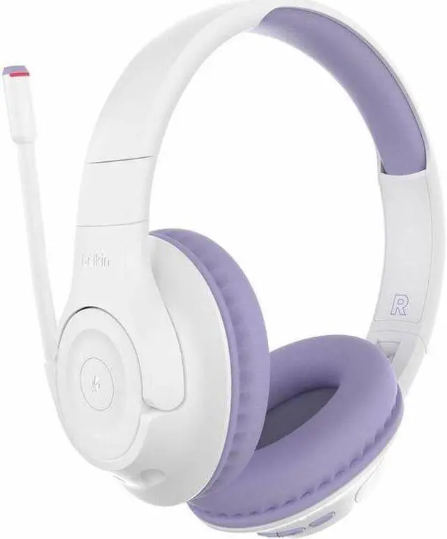Main image of Belkin AUD006btLV SoundForm Inspire Wireless Over-Ear Headset for Kids -  Lavender