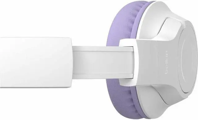 Alt view image 3 of 6 - Belkin AUD006btLV SoundForm Inspire Wireless Over-Ear Headset for Kids -  Lavender