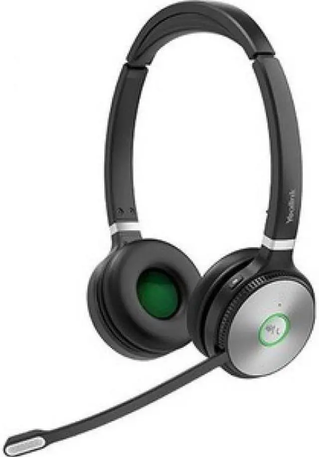 Alt view image 11 of 19 - yealink wh62 dual uc wireless noise canceling headset - connects and works with usb enabled deskphones, computers and softphones. headset includes a 500ft wireless range + intelligent mute