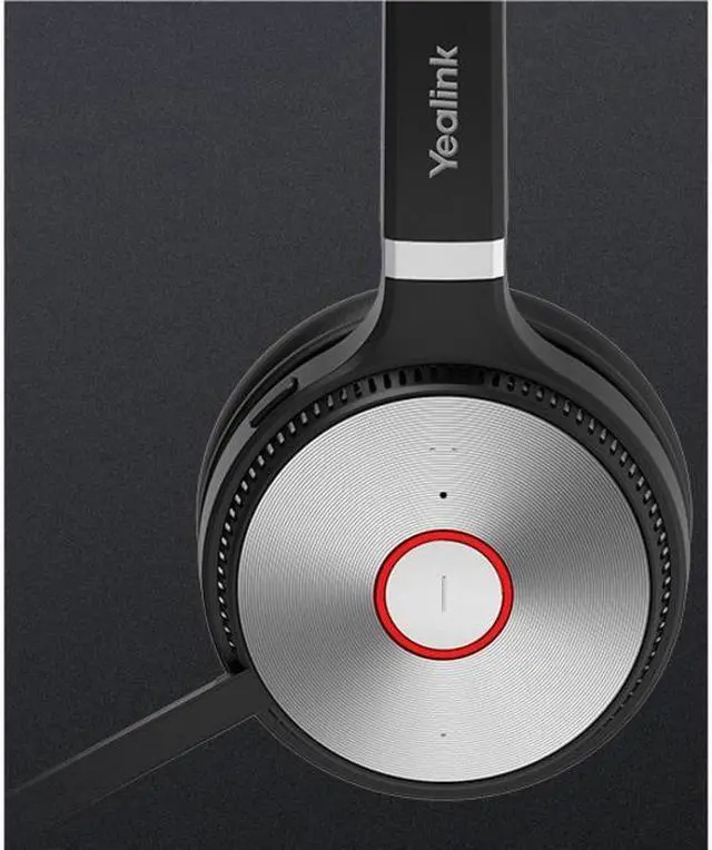 Alt view image 14 of 19 - yealink wh62 dual uc wireless noise canceling headset - connects and works with usb enabled deskphones, computers and softphones. headset includes a 500ft wireless range + intelligent mute